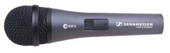 SENNHEISER CARDIOID MICROPHONE E825 
